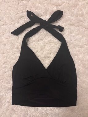 Garage Black Halter Tank Top